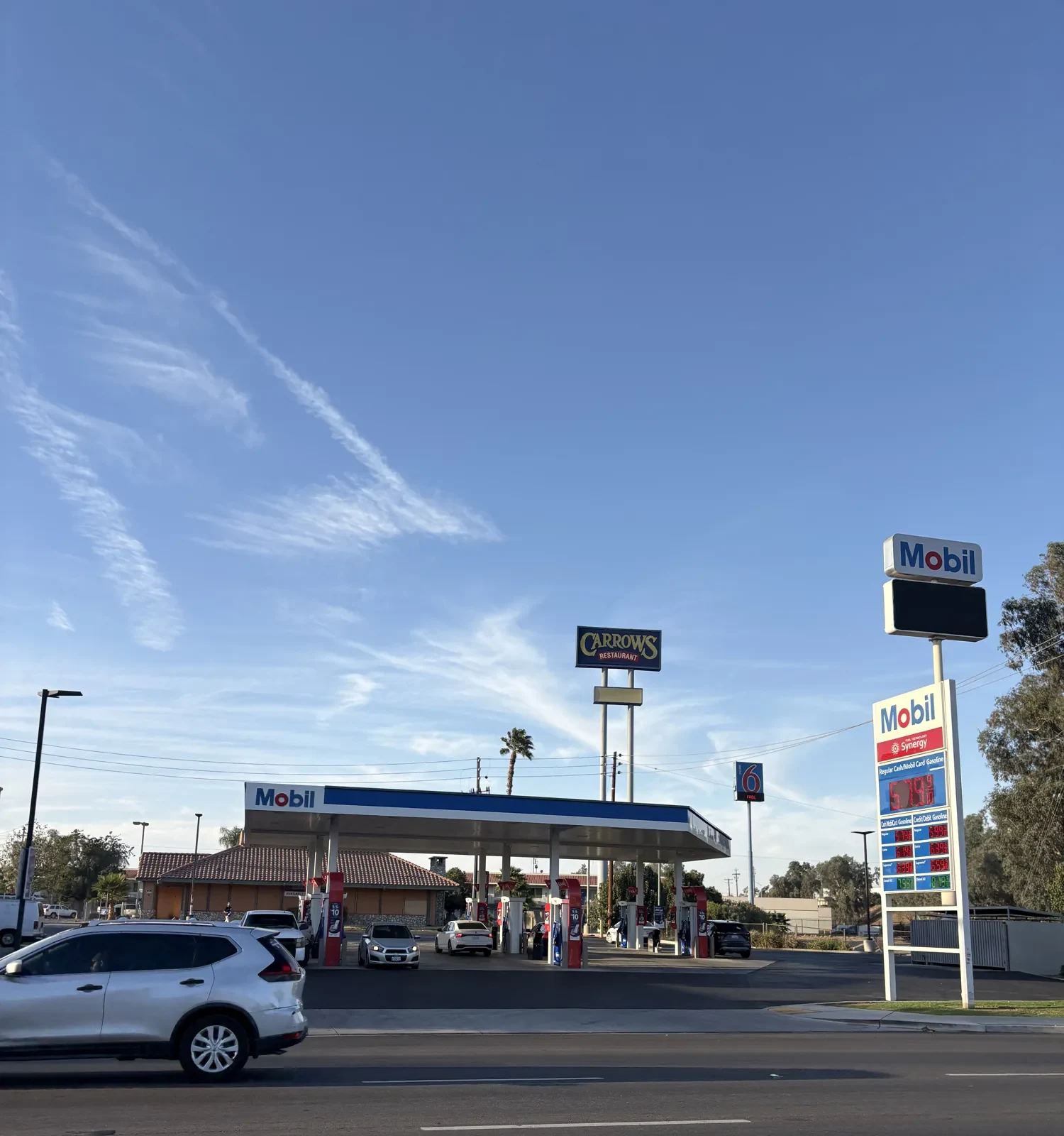 Gas station in Bakersfield